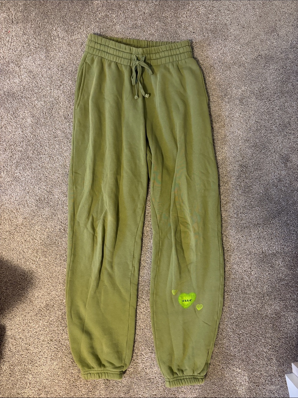 The Local Love Club Olive Green Sweats